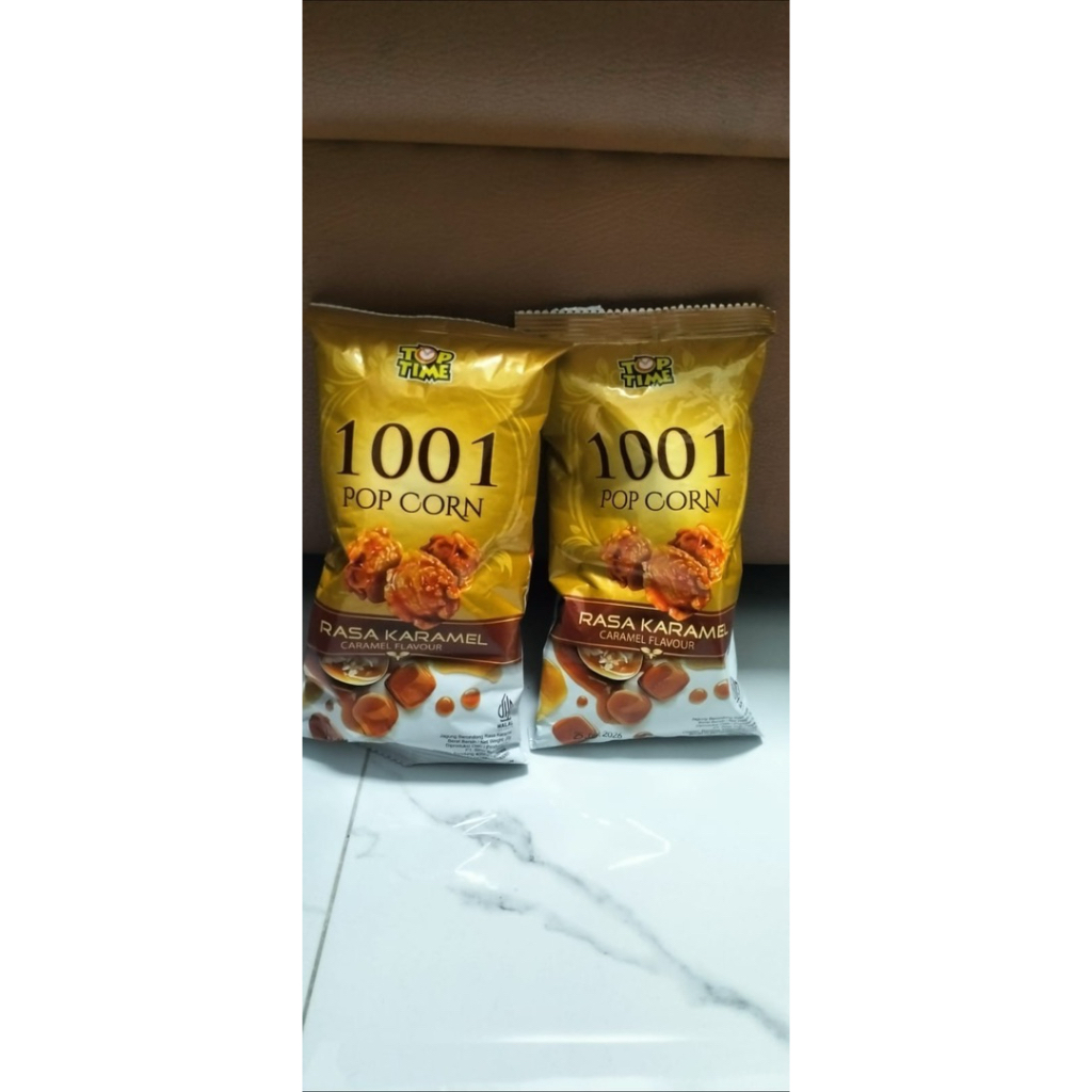 Jual Pop corn top time 1001 - ISI 10 pop cron rasa karamel jajanan ...