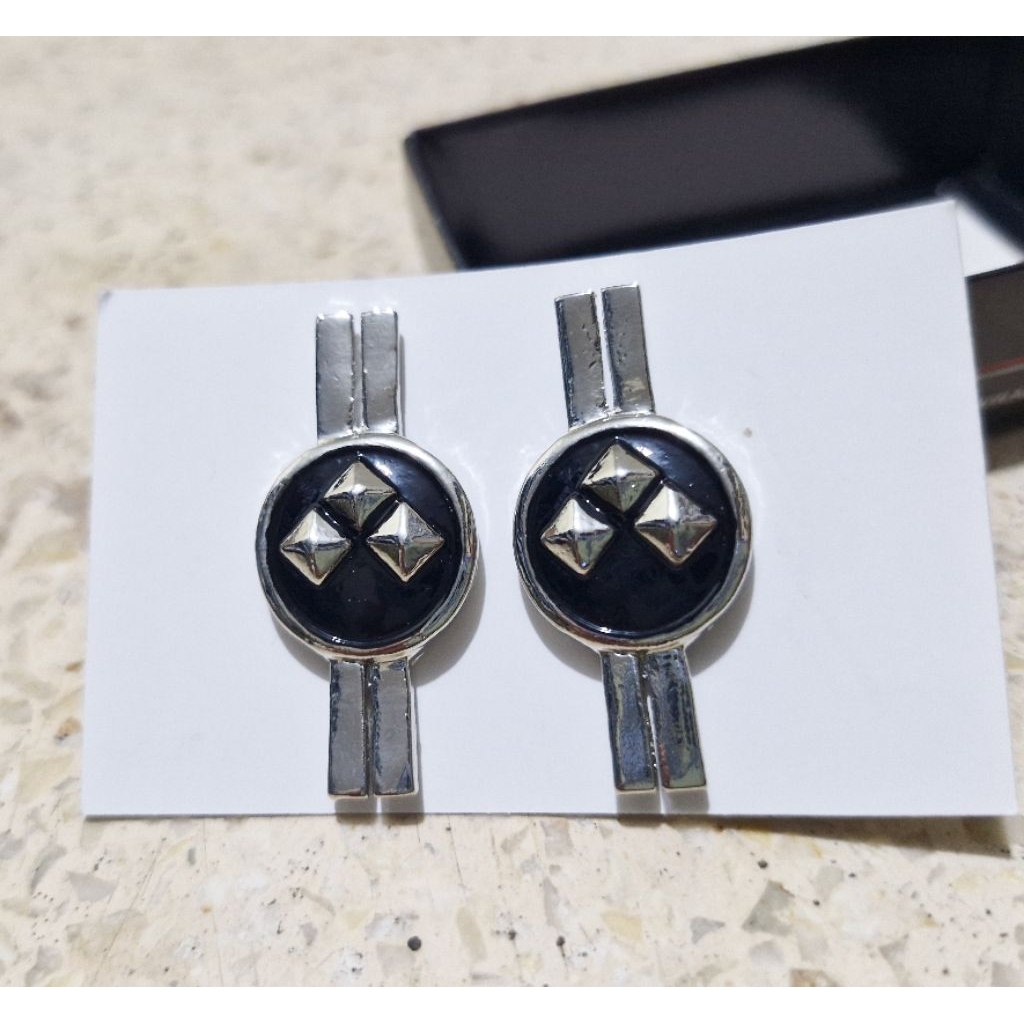Jual pangkat pns polri 2C silver paku/ magnet premium | Shopee Indonesia