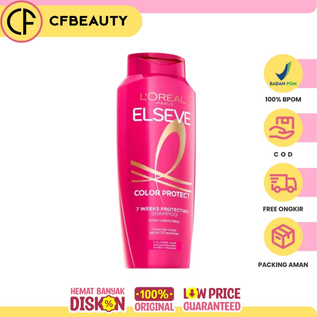 Jual L'Oreal Paris Elseve Color Protect 280ml 7 Weeks Protecting ...