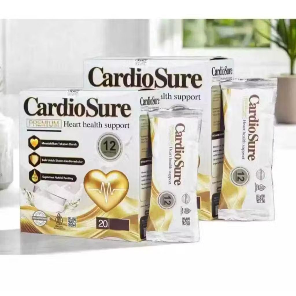 Jual CARDIOSURE HEART HEALTH SUPPORT MILK SUSU OBAT HIPERTENSI JANTUNG ...