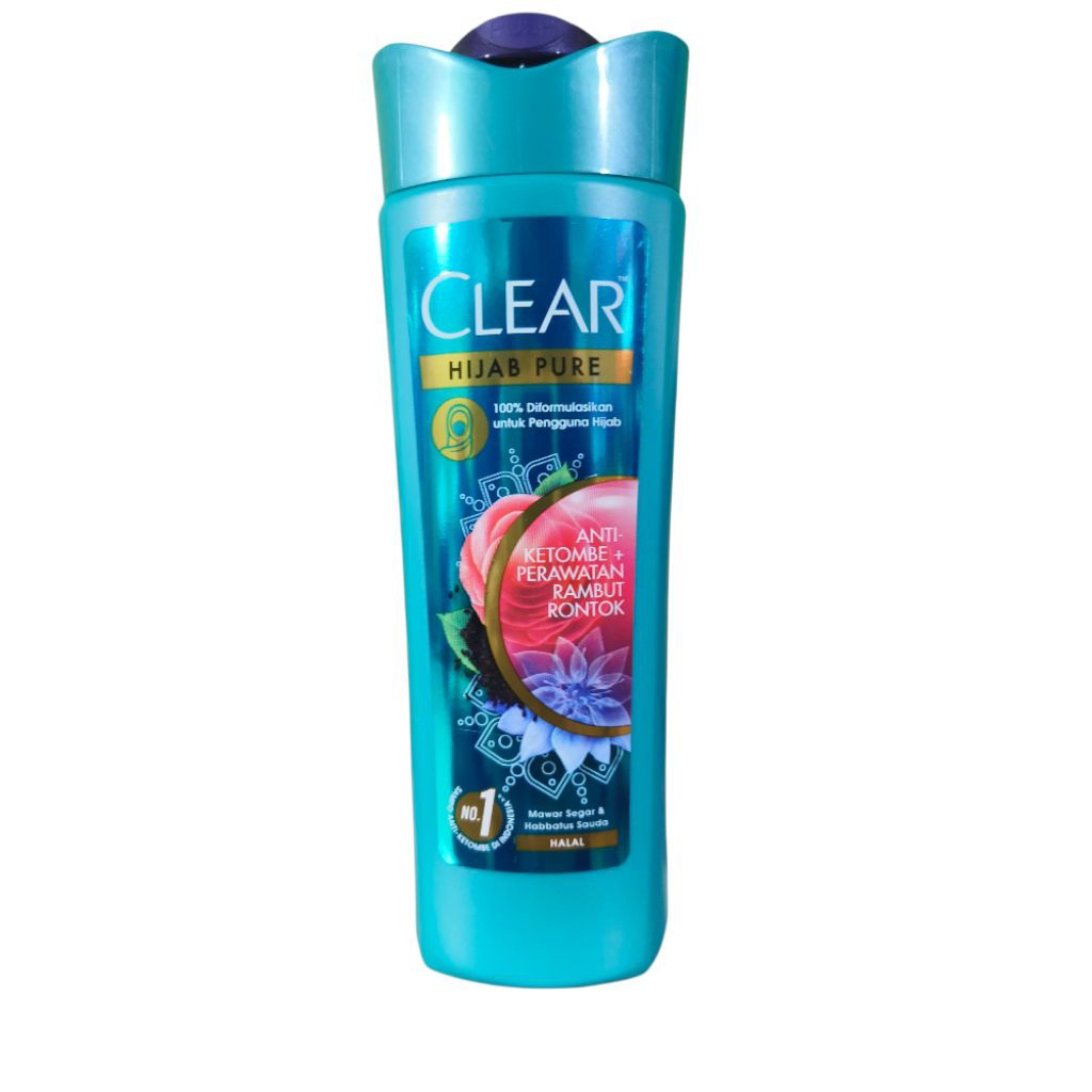 Jual Clear Hijab Pure Anti ketombe + Perawatan Rambut Rontok 160ml ...