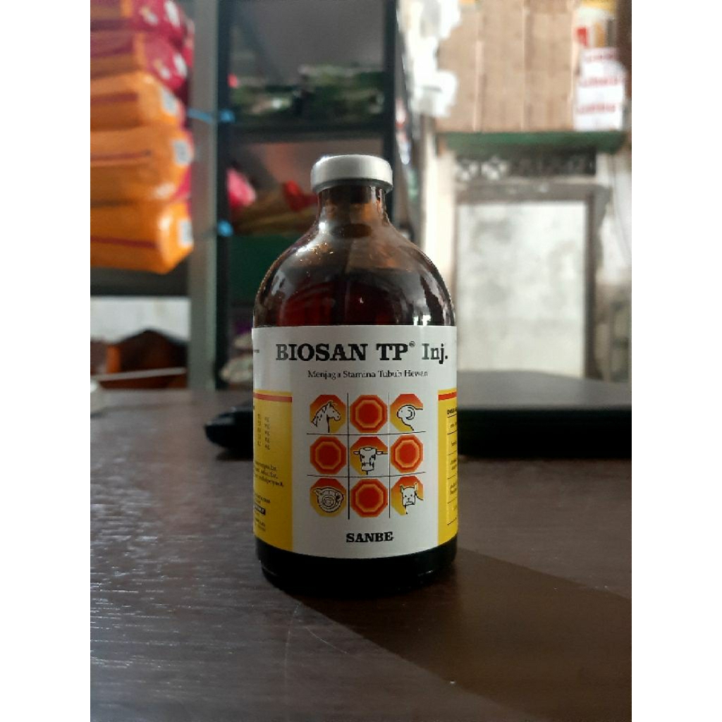 Jual Biosan TP injeksi 100ml- meningkatkan Stamina Dan Tahan Hewan ...