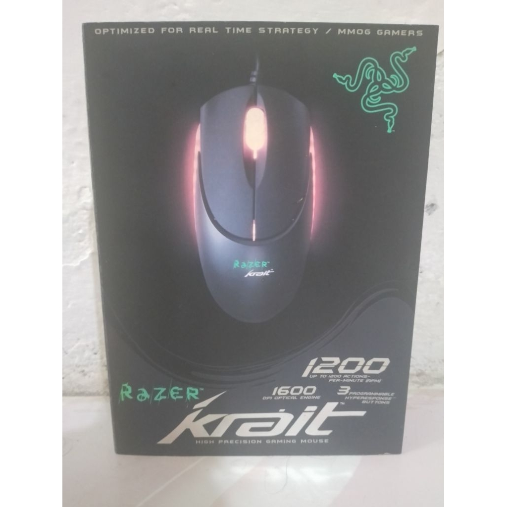 Jual Razer Krait Wired 1600 DPI Gaming Mouse (Model Lama) | Shopee ...