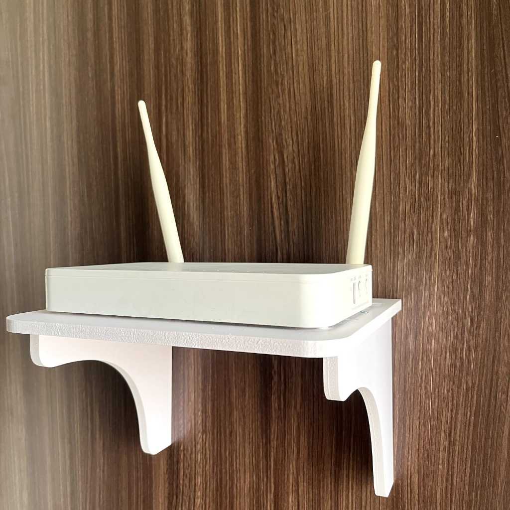 Jual Rak Gantung Modem Router Wifi STB Single M1042 | Shopee Indonesia