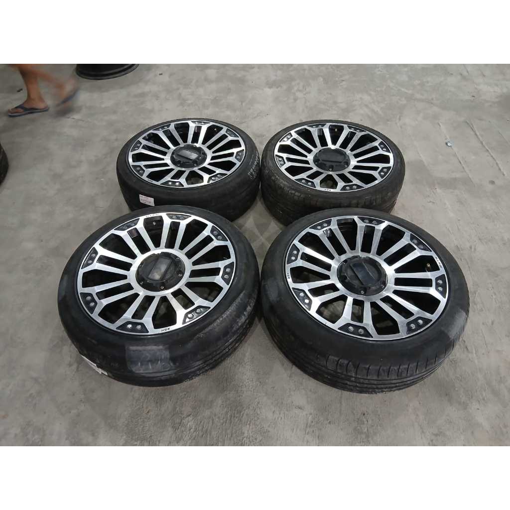 Jual velg racing model offroad hsr myth r20 pcd 5x114 (ban bonusan ga ...