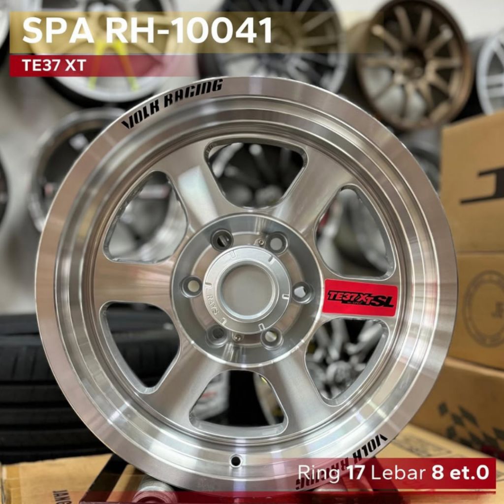 Jual VELG RACING TE37 XT RING 17 LEBAR 8 PCD 6X139,7 velg mobil ring 17 ...