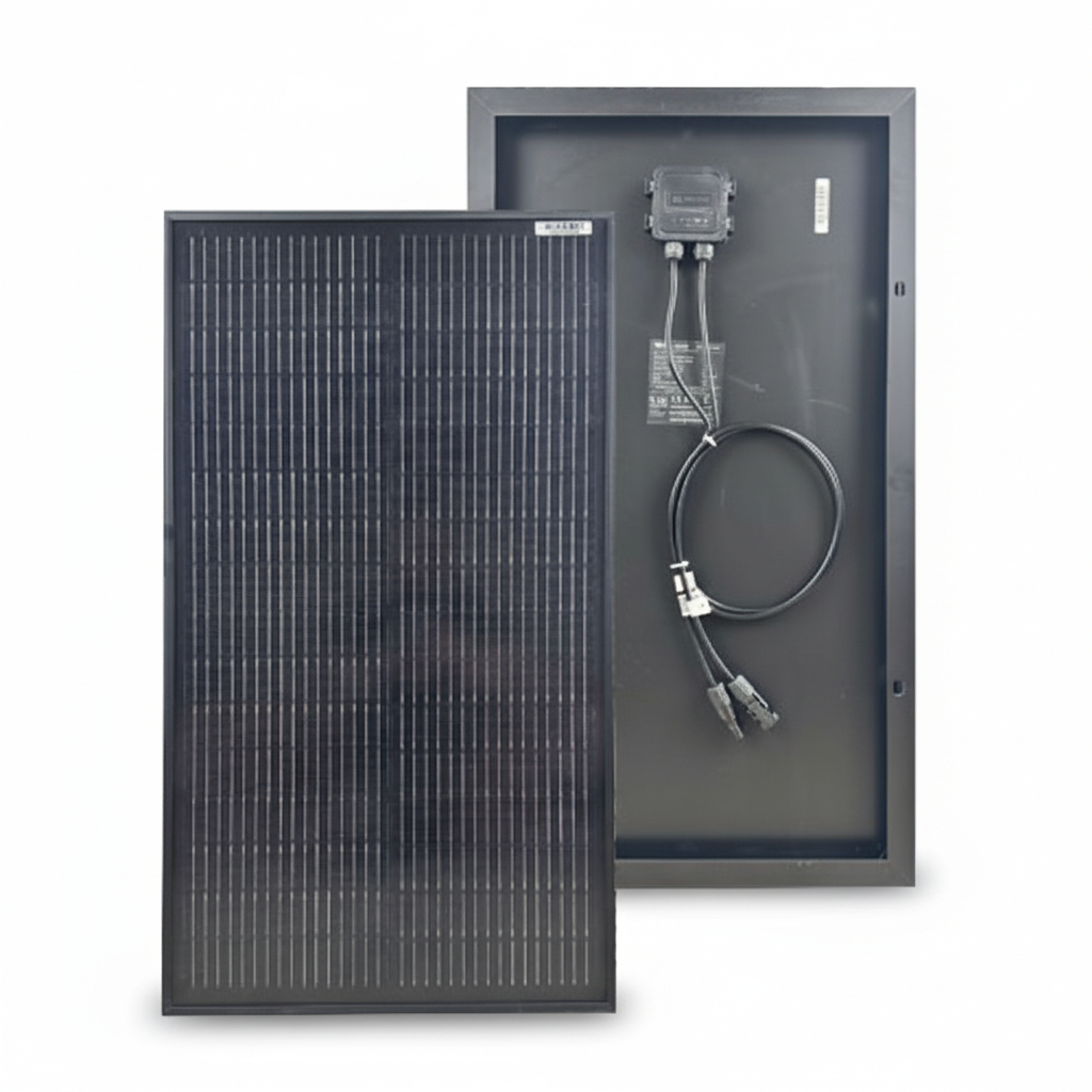 Jual SOLANA Solar Panel Surya 50WP 50 Watt 12V BLACK Monocrystalline ...