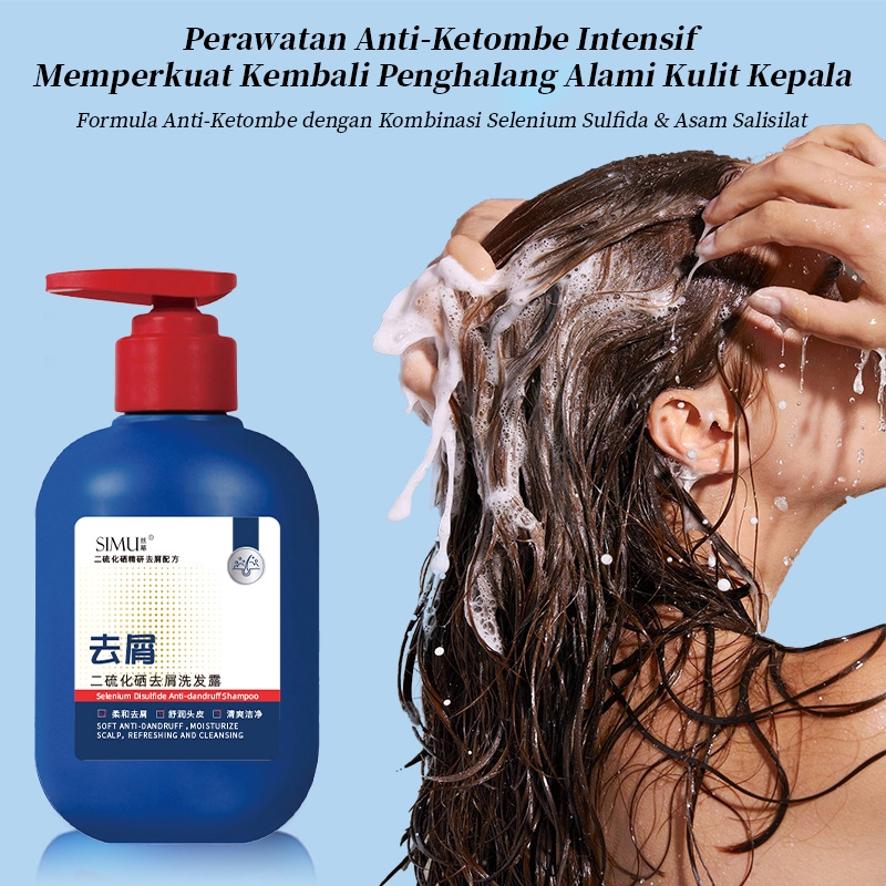 Jual SIMU Shampoo Anti Ketombe Selenium Sulfide - Obat Penghilang ...