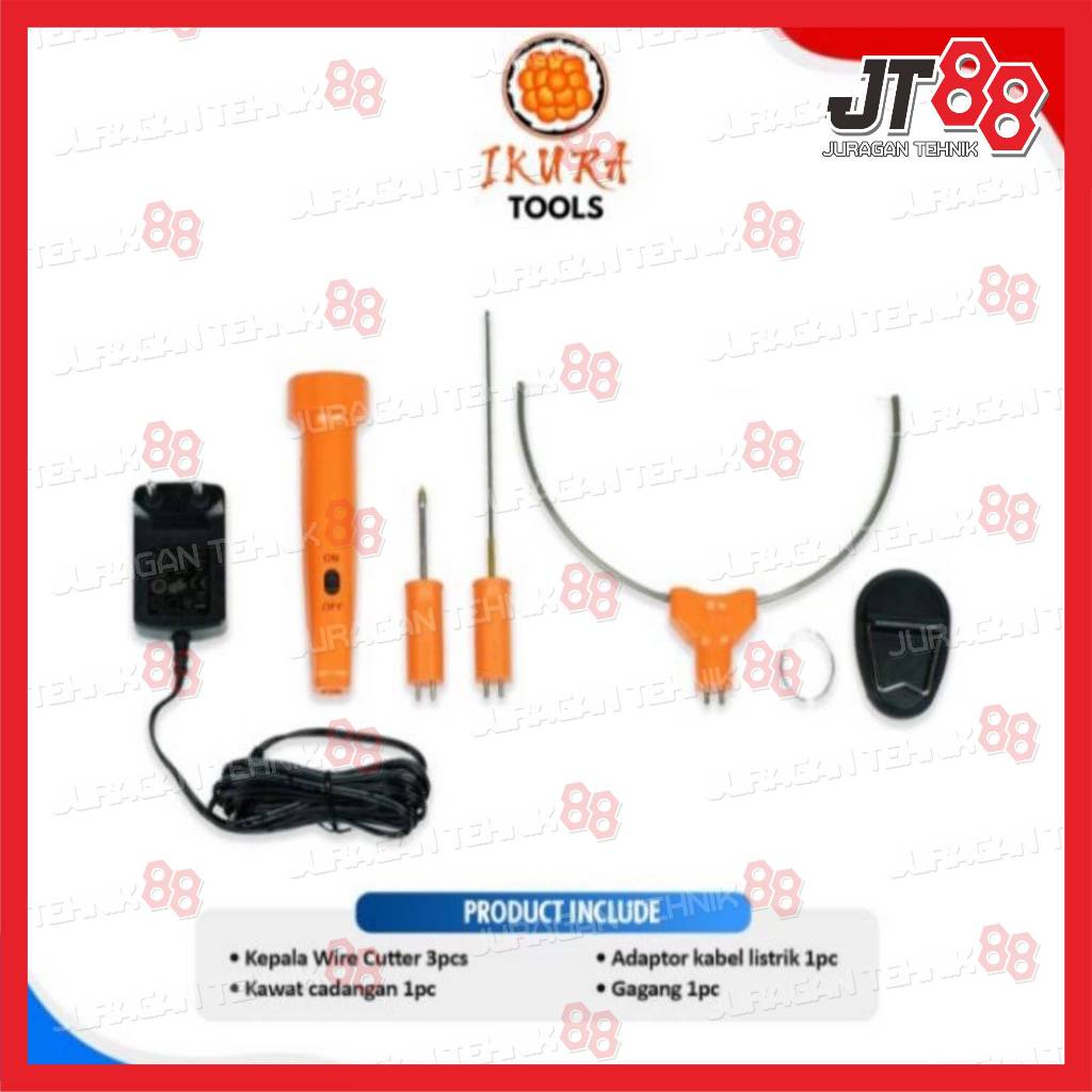Jual Alat Potong Gabus 3 in 1 Ikura Styrofoam Cutter Hot Wire | Shopee ...