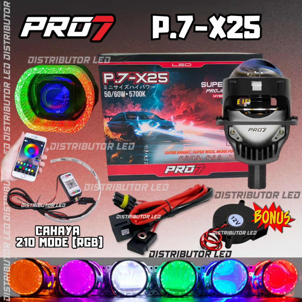 Jual PAKET BILED PRO7 P.7-X25 P7X25 2.5 INCHI ORIGINAL-SATUAN | Shopee ...
