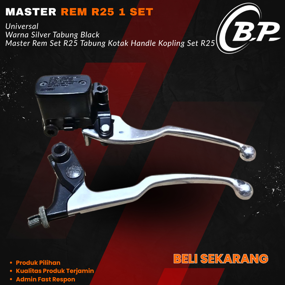 Jual (BEST SELLER) MASTER REM R25 KOPLING R25 HANDLE R25 MASTER REM ...