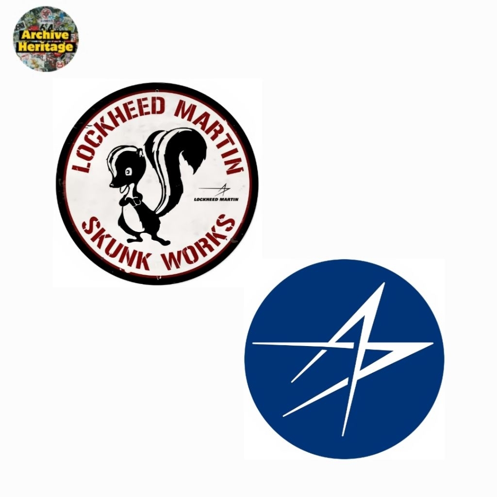 Jual sticker Lockheed Martin Skunk Works aircraft company stiker ...