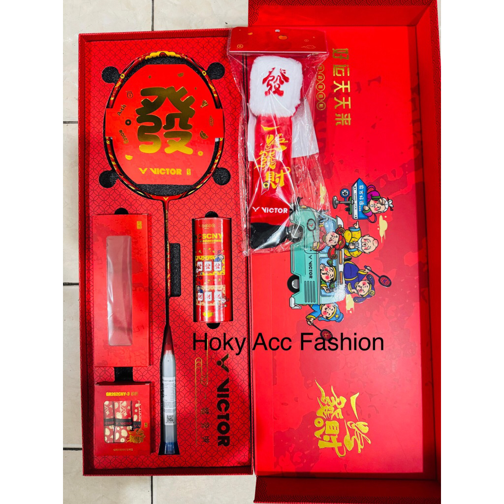 Jual Raket VICTOR Thruster K CNY GB - Prosperity Red (D) - Free Core ...