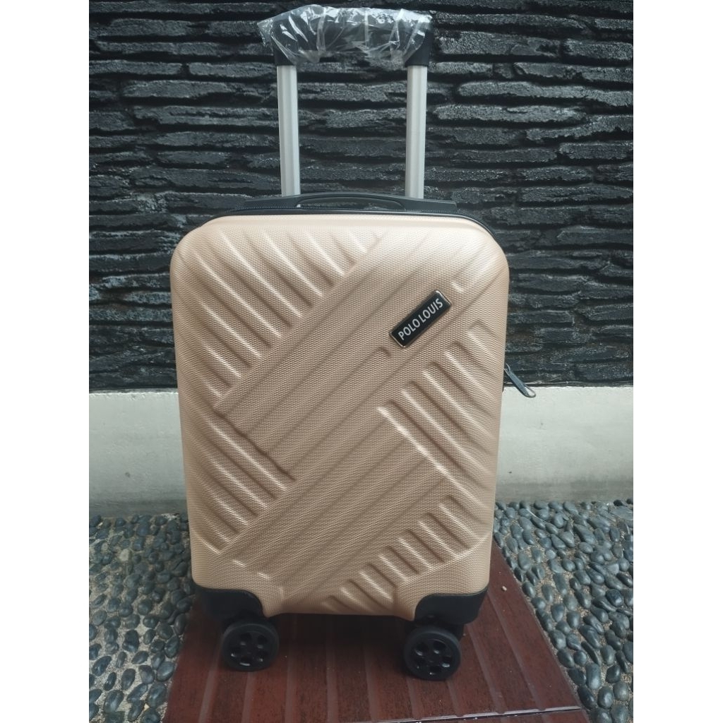Jual KOPER/TAS TRAVEL MINI POLO LIGHT GOLD UKURAN 16 INCH MASUK CABIN ...