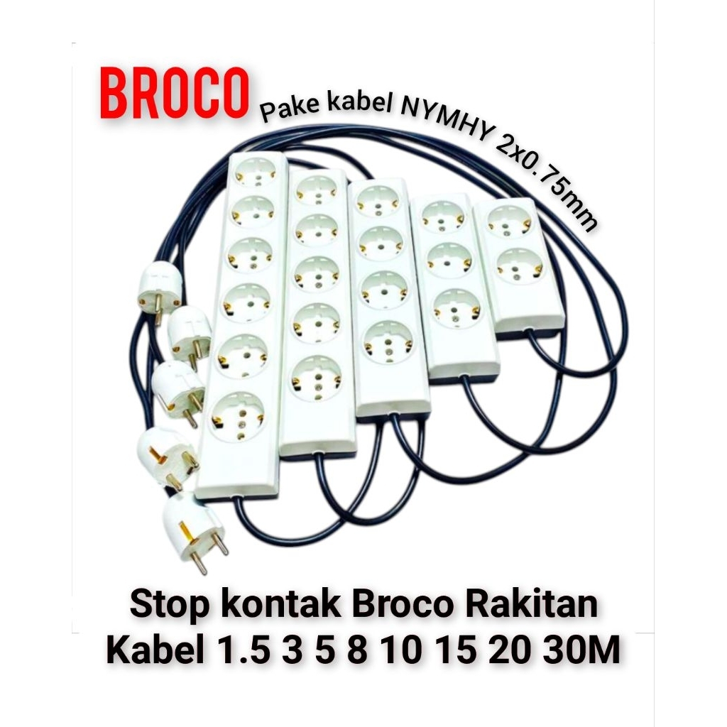 Jual 2X0,75 SNI 1 2 3 4 5 6 7 8 9 10 METER / Colokan Listrik TERMINAL ...