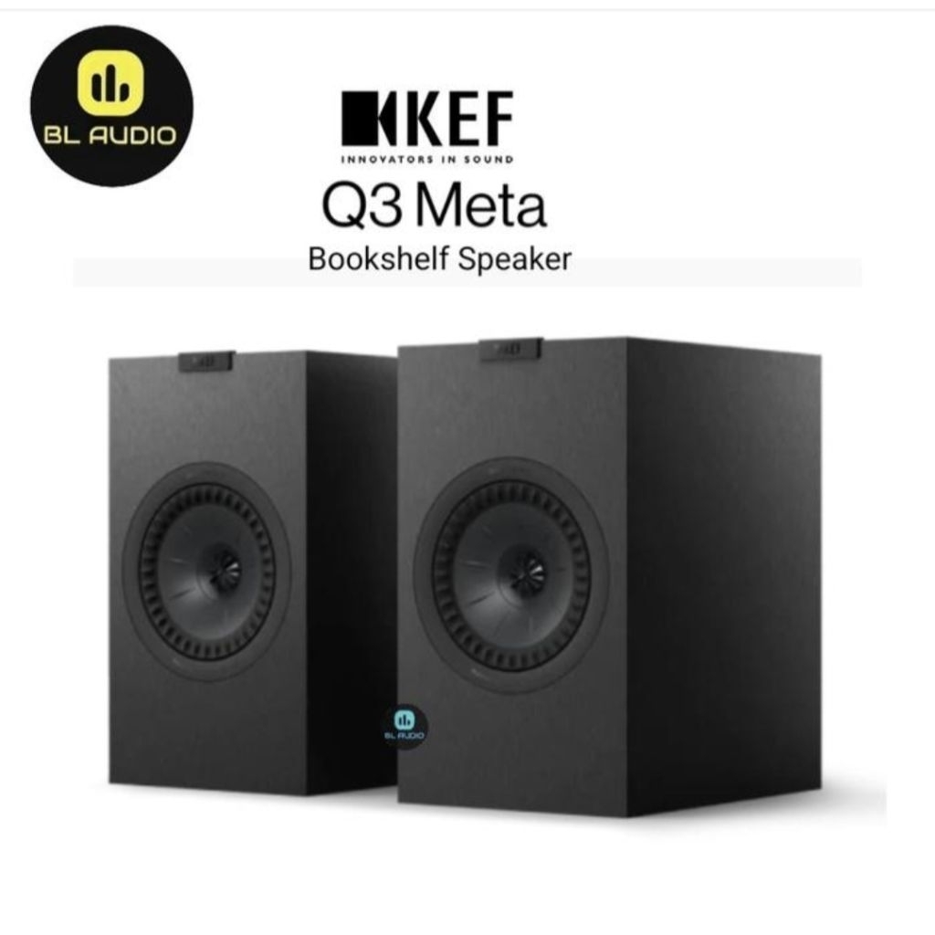 Jual KEF Q3 Meta Q 3 Meta Q3Meta 2-Way Passive Bokkshelf Speaker ...