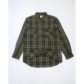 OXEDA Kemeja Flanel Pria Kerah Lipat Kantong Double Praktis Elegan Bahan Flanel Tiar Oxe Goods