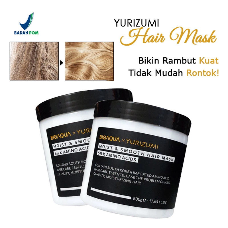 Jual BPOM - Hair Mask Cream Bath Meluruskan Melembutkan Rambut ...