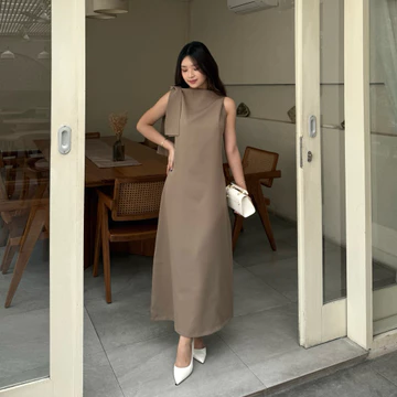 TPCA Luna Maxi Long Dress Long Silk Dress Typica Official