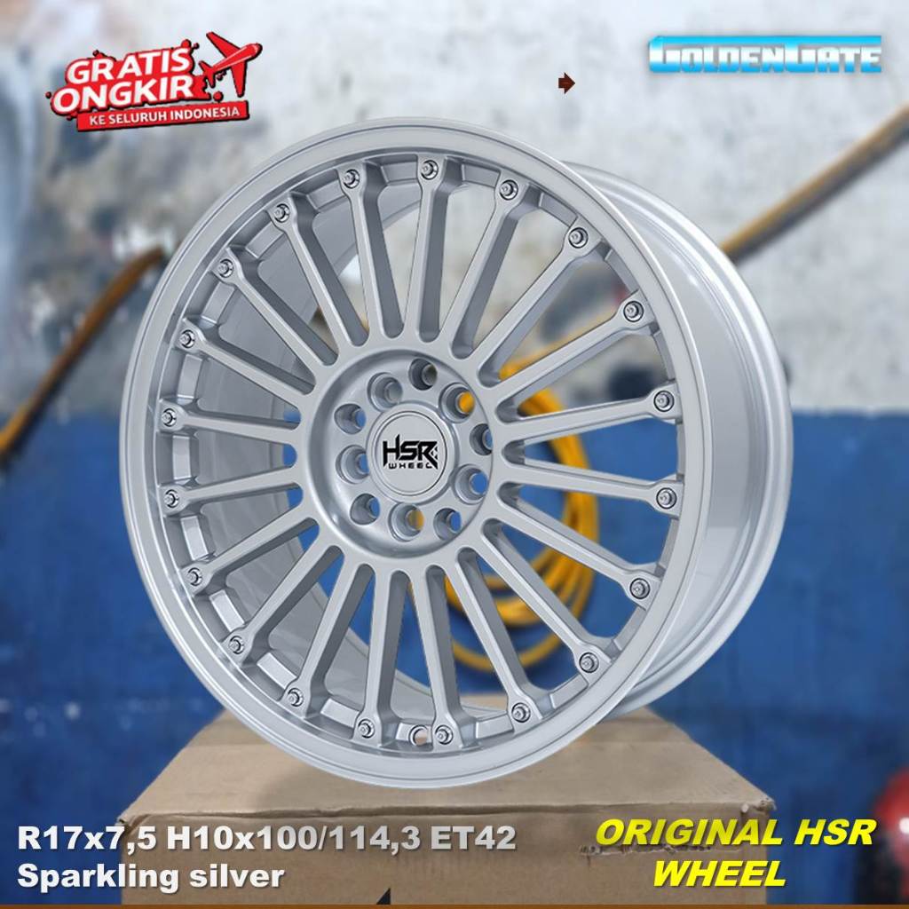 Jual Velg HSR R17 JJC untuk New Veloz, New Xenia, HR-V, Rush, Terios ...