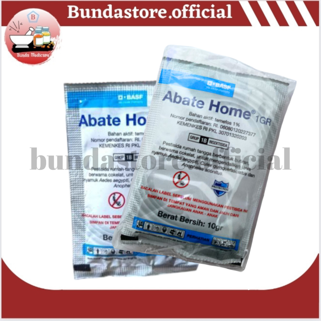 Jual ABATE HOME 1 GR BUBUK PEMBASMI JENTIK NYAMUK - 1 BOX ISI 10 SACHET ...