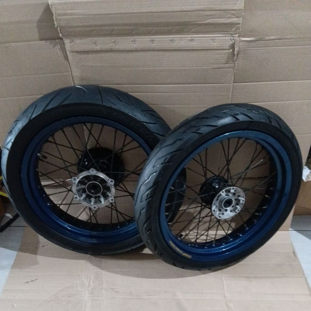 Jual roda wellset supermoto yamaha WR155 bekas | Shopee Indonesia