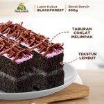 Lapis Kukus Pahlawan Blackforest Reguler Pack - Oleh-Oleh Khas Surabaya