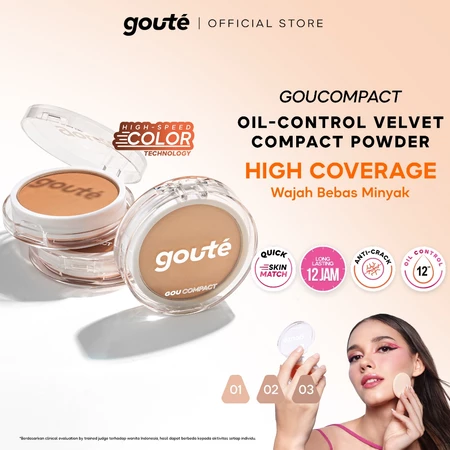 Goute Compact Powder Matte Oil Control 