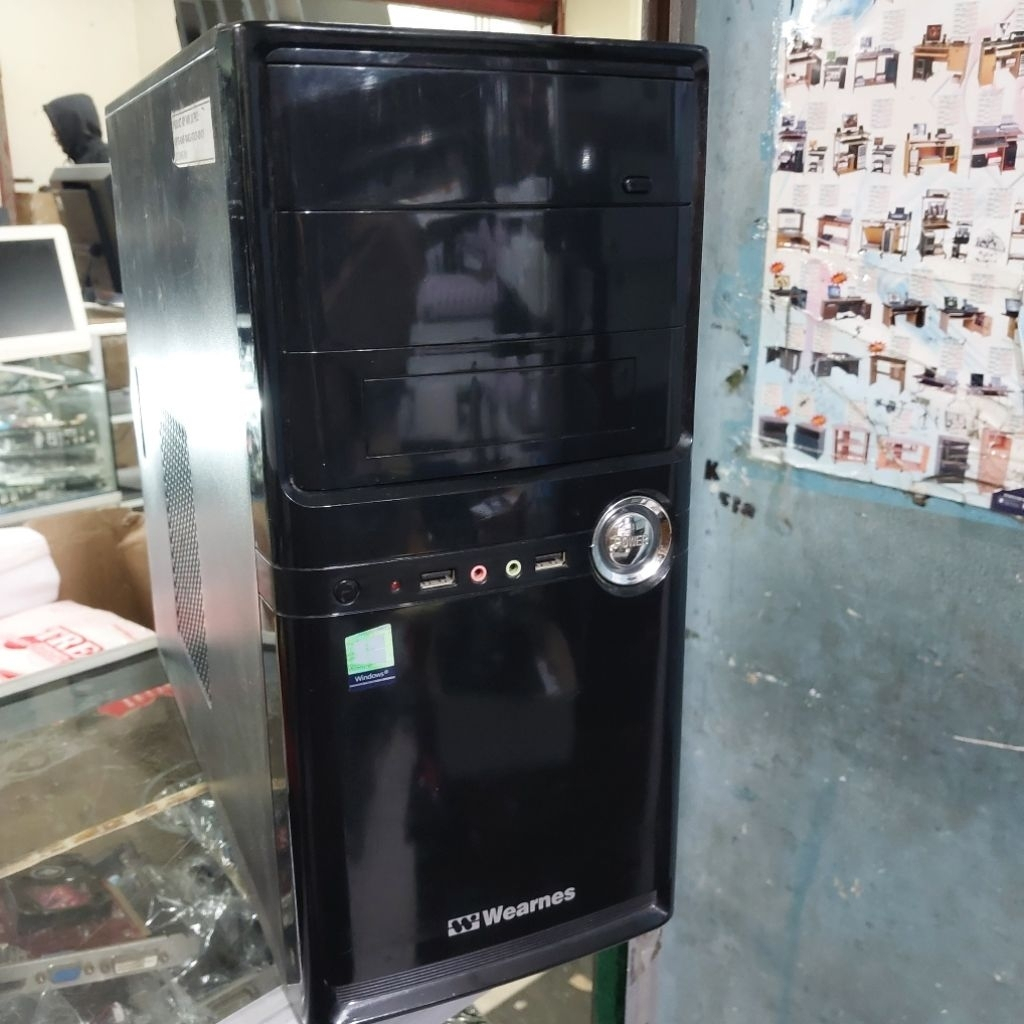 Jual Casing Wearnes PC komputer Kosong Midle Tower Murah | Shopee Indonesia
