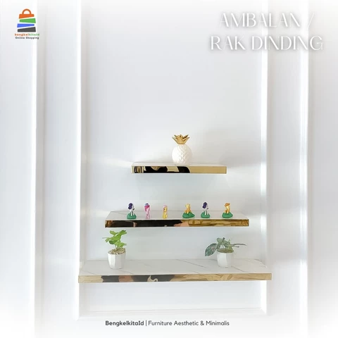 Ambalan dinding Aesthetic Promo Ambalan decorasi foto Ambalan Dinding Modern
