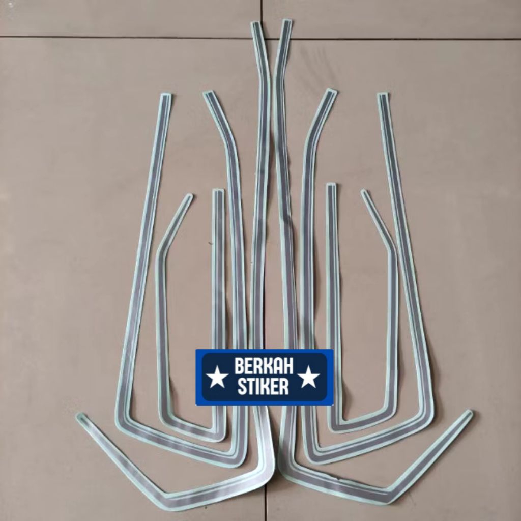 Jual Striping honda gl 100 gold cacing gl 100 gln zeris silver list ...