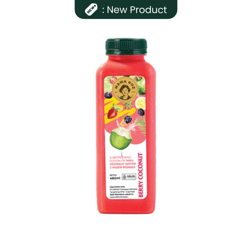 Jual Mama Roz - BERRY COCONUT ( 490 ML ) | Shopee Indonesia