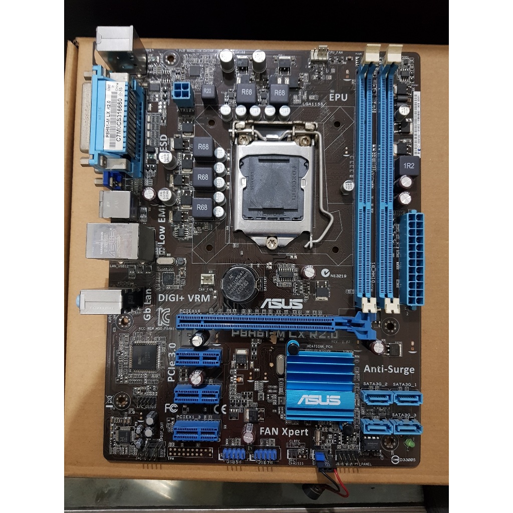 Jual MOBO PC H61, MEREK ASUS / GIGABYTE / RANDOM MEREK, SOCKET 1155 ...