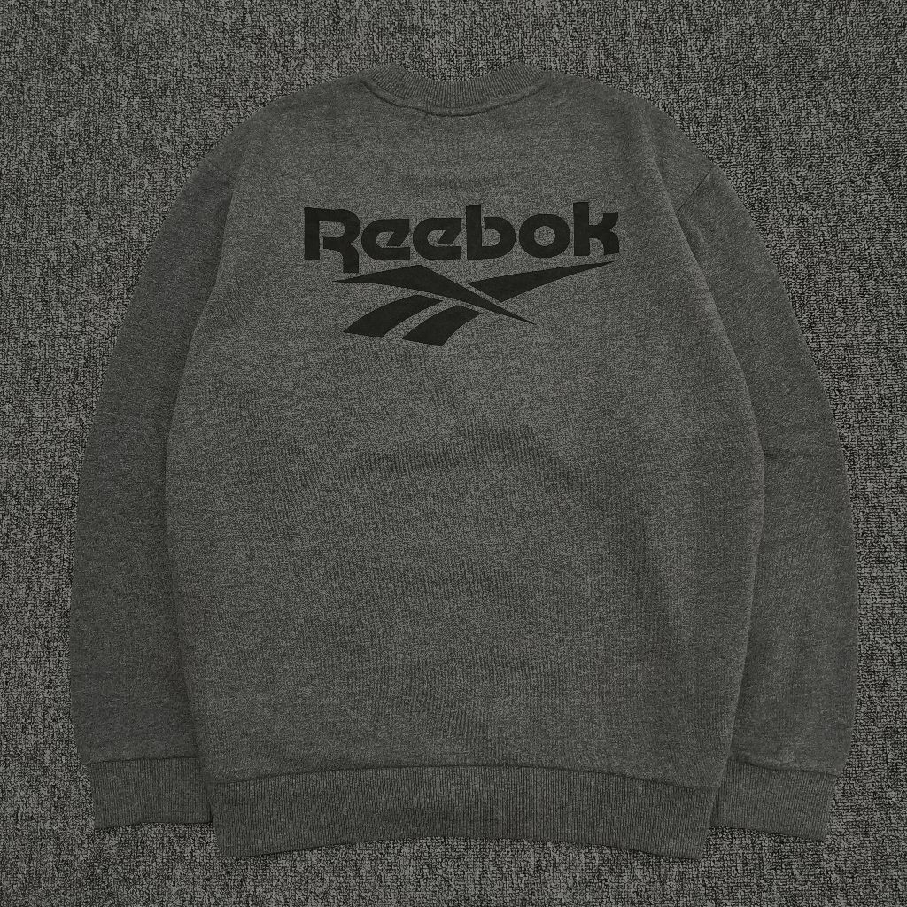 Reebok Bella Oversized Crew Neck Sweater Chalk
