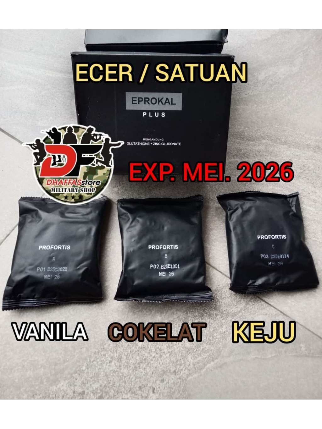 Jual RANSUM BISKUIT TNI. BISKUIT PRPFORTIS. EXP MEI 2026 BISKUIT TNI ...