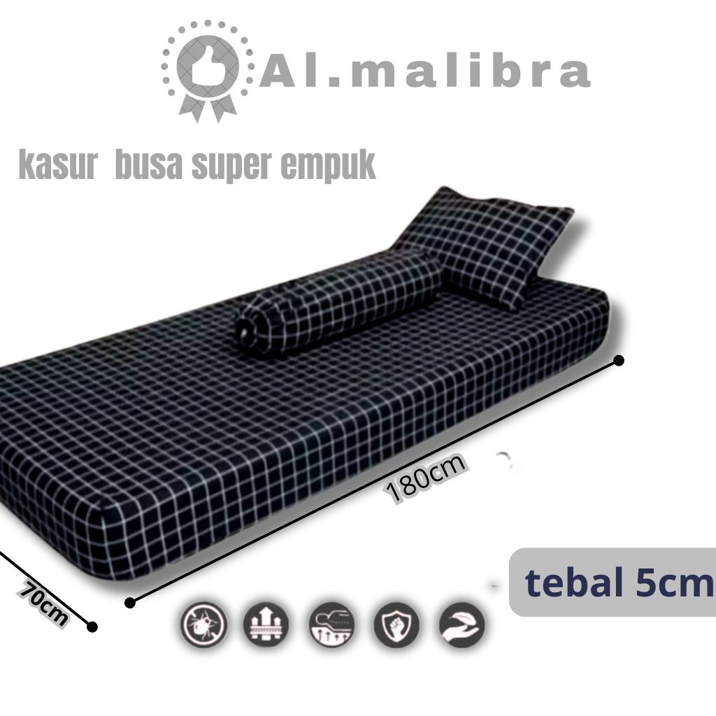 Jual Promo)-Kasur Busa Premium Super Empuk Lebar 70cm Panjang 180cm ...