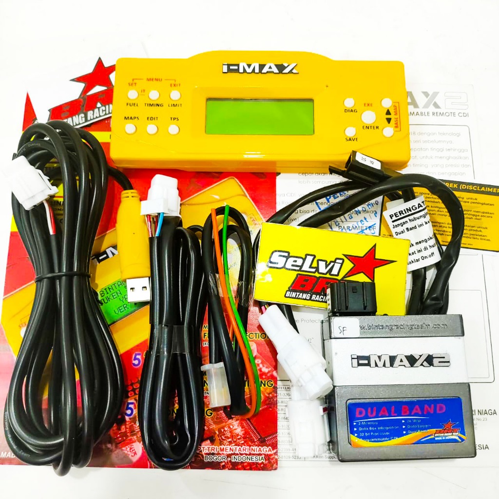 Jual CDI I-MAX IMAX 2 DUALBAND BRT 26 STEP 2 MEMORY GRAND SUPRA FIT WIN ...