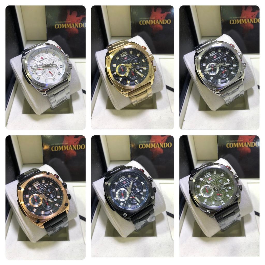 Jual CM 7010 COMMANDO 7010 JAM TANGAN PRIA COMMANDO 7010 ORIGINAL ...