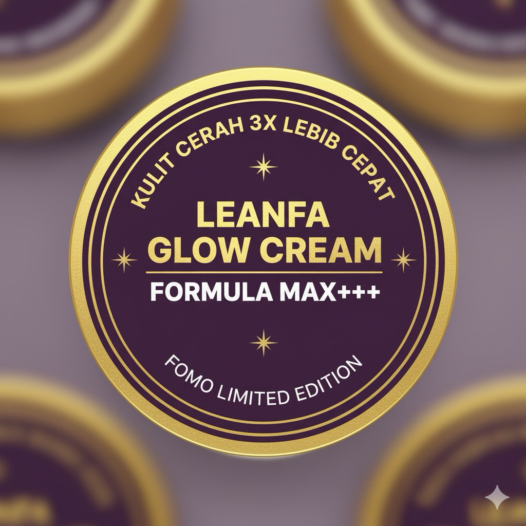 Jual Leanfa Glow Body Cream 250gr – Glow Max+ Thailand Formula ...