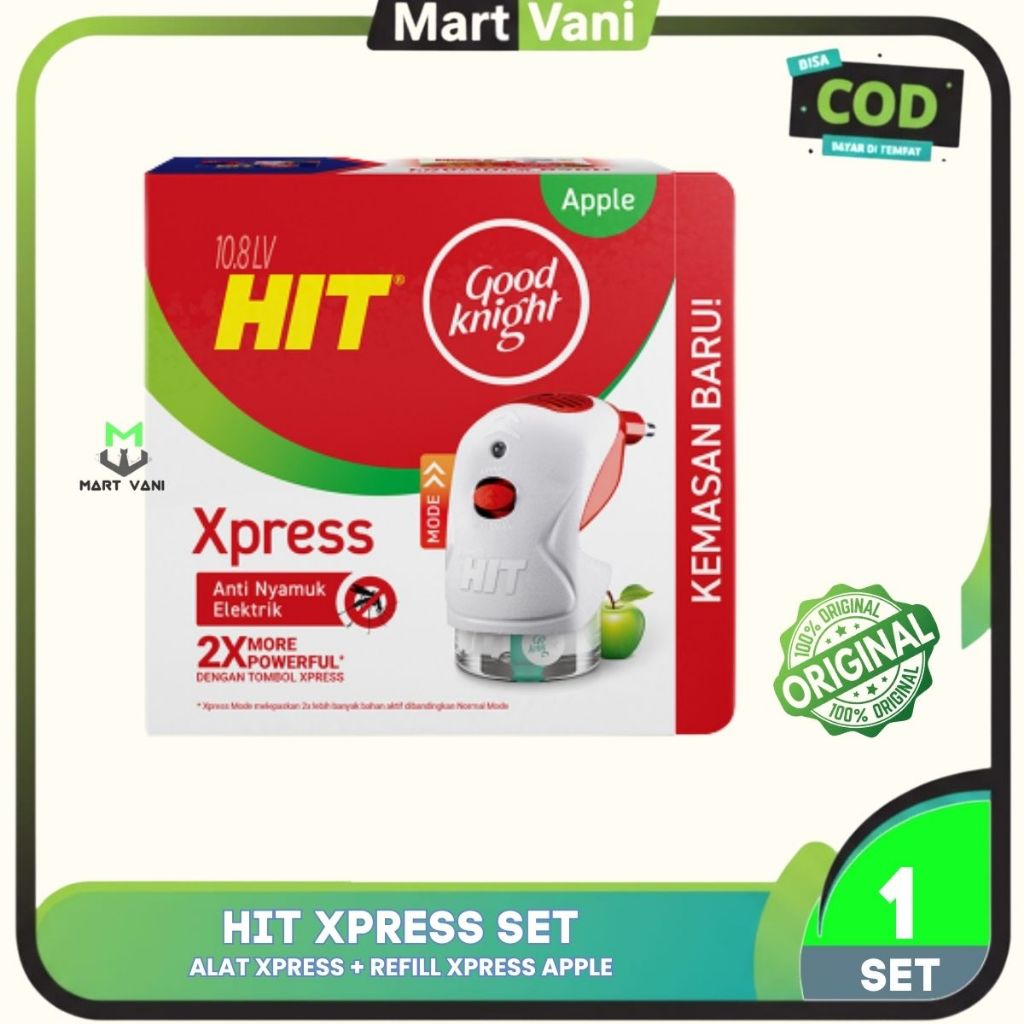 Jual HIT EXPRESS SET - HIT ELEKTRIK PEMBASMI NYAMUK ALAT+REFILL ...