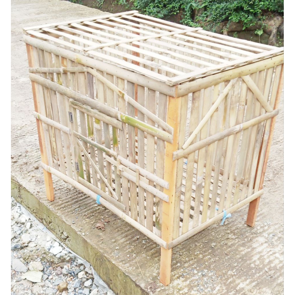 Jual Kandang Ayam Bambu Rakitan | Shopee Indonesia