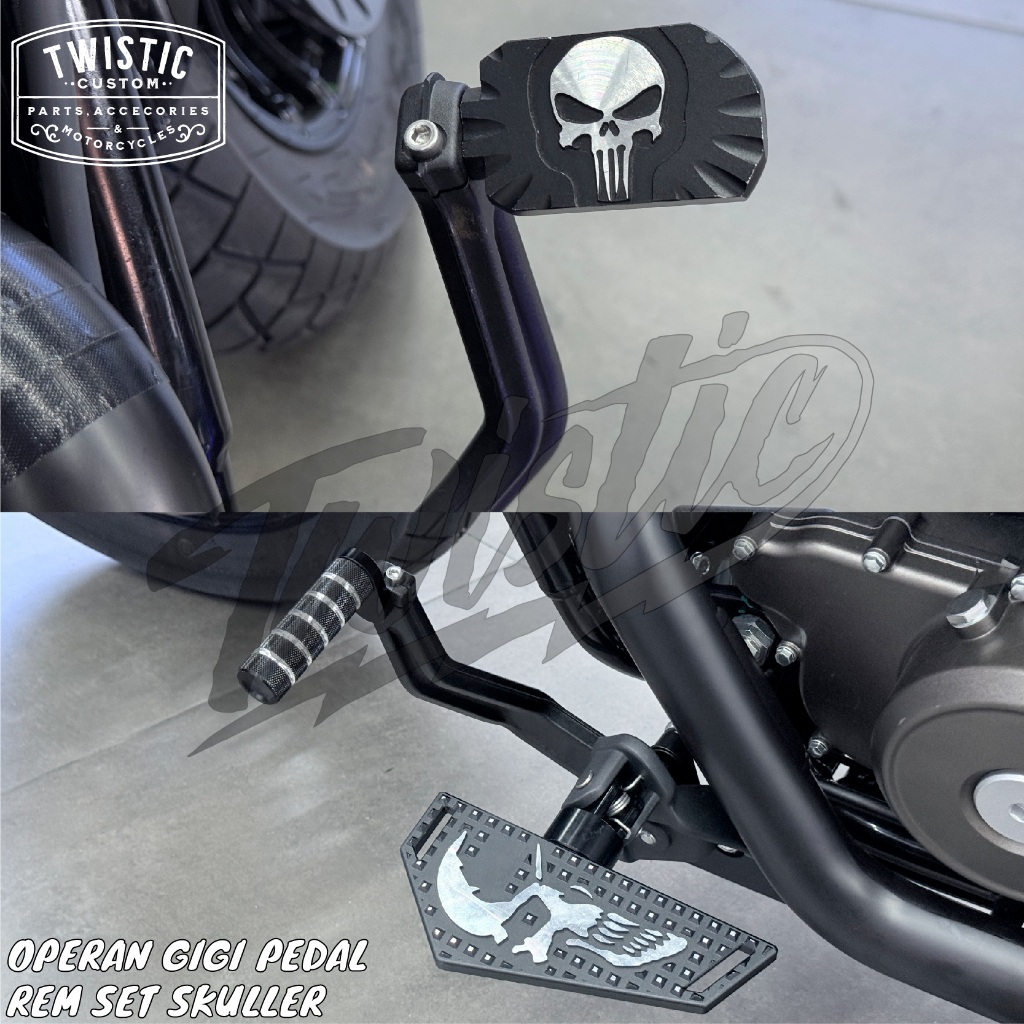 Jual Operan Gigi + Pedal Pijakan Injekan Rem Set Skuller Motor Keeway ...