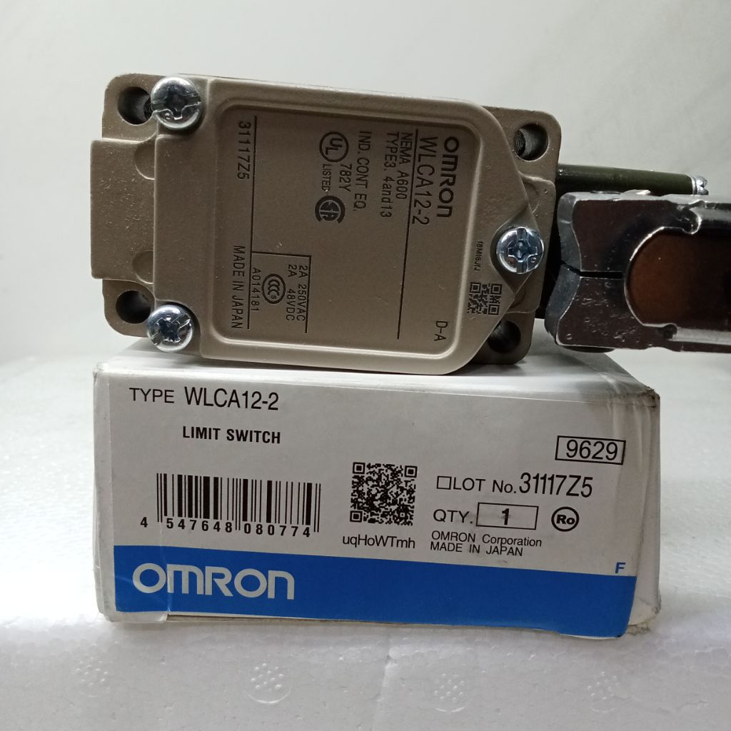 Jual limit switch omron wlca12-2 / wlca 12 2 original omron | Shopee ...