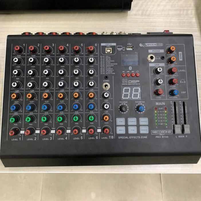 Jual MIXER RECORDING TECH PRO RTX8-tanyakan stok terlebih dahulu ...