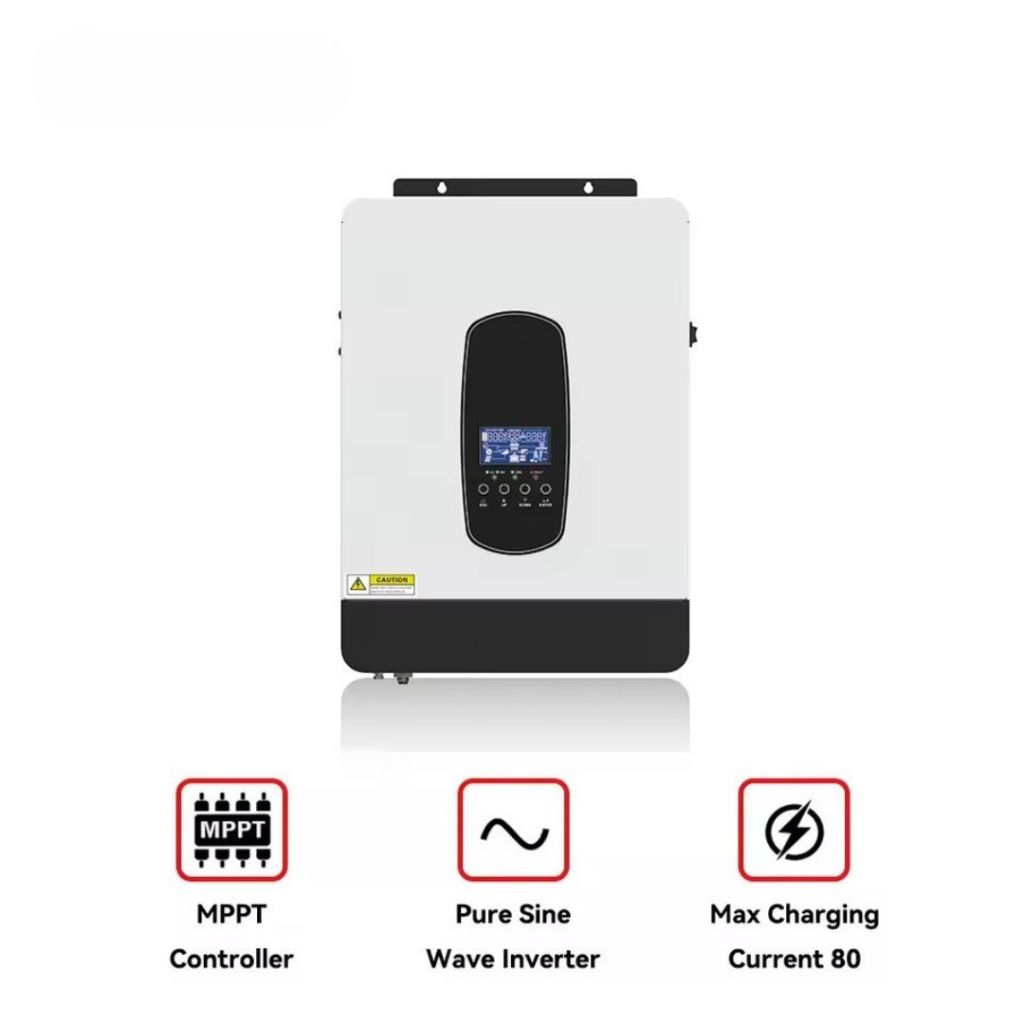 Jual Inverter Hybrid 12V 1800W Off Grid Built in 80A MPPT Controller ...