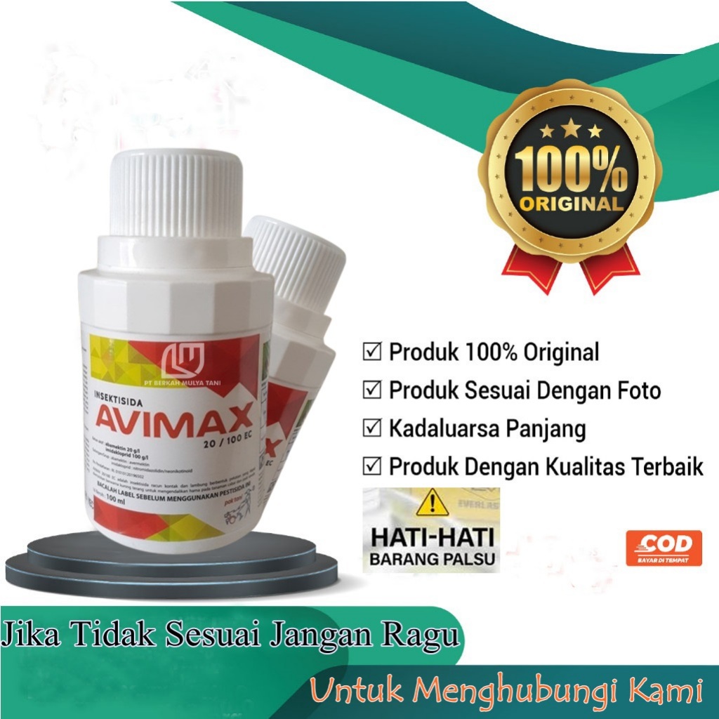 Jual Insektisida Avimax 100 ml Original Pak Tani Obat Pembasmi Kutu ...