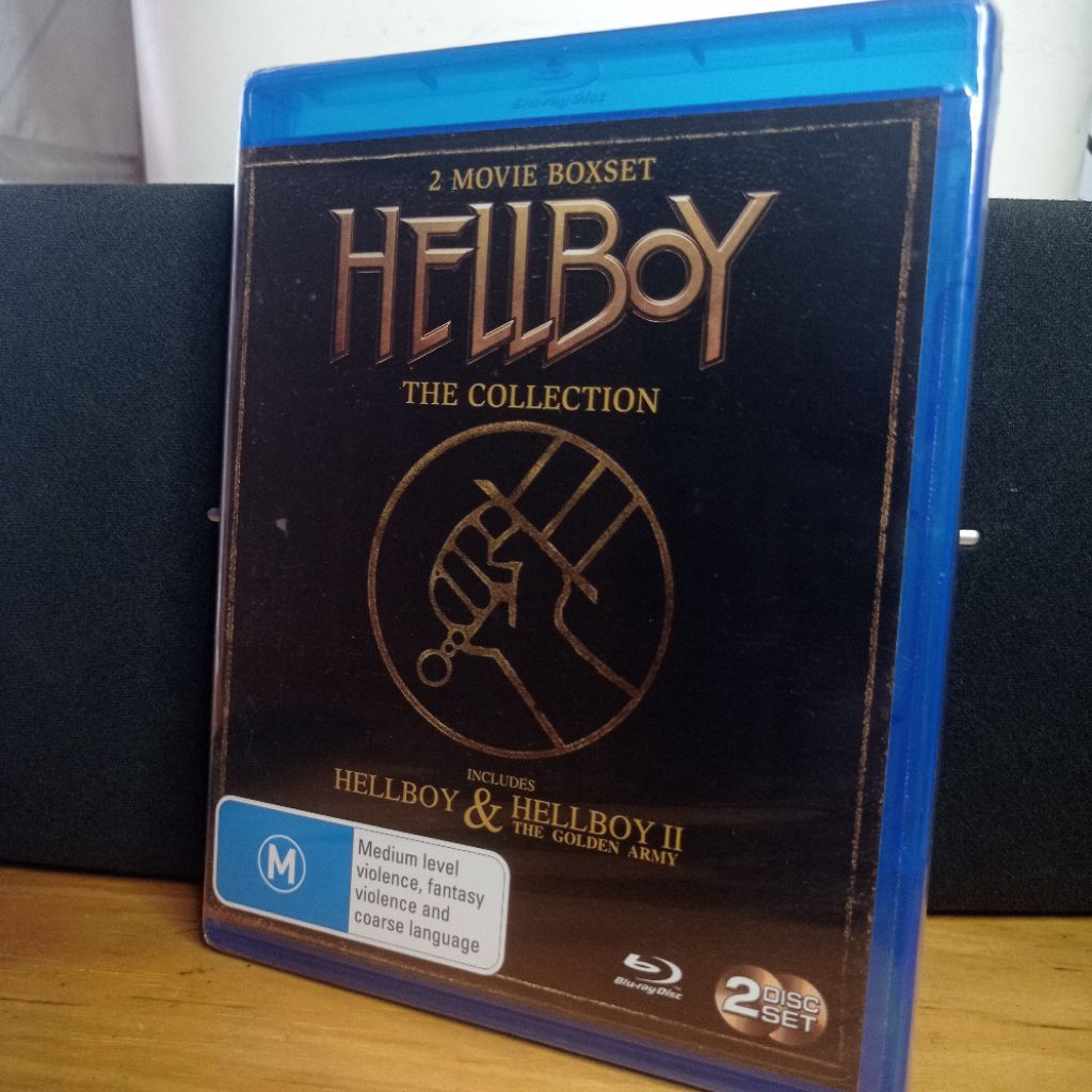 Jual Blu-ray bluray bd original hellboy collection 2 movie boxset ...