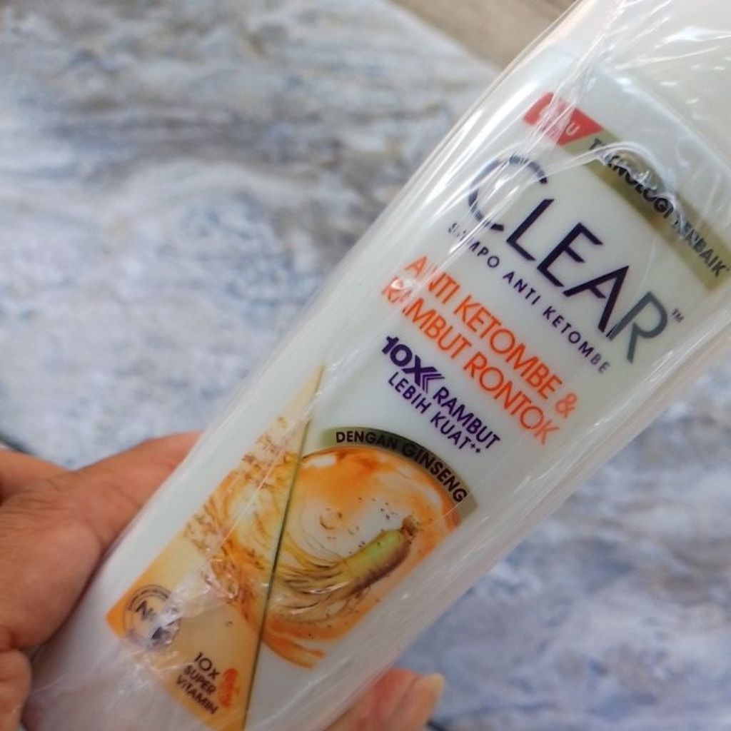 Jual clear sampo anti ketombe & rambut rontok 160ml | Shopee Indonesia