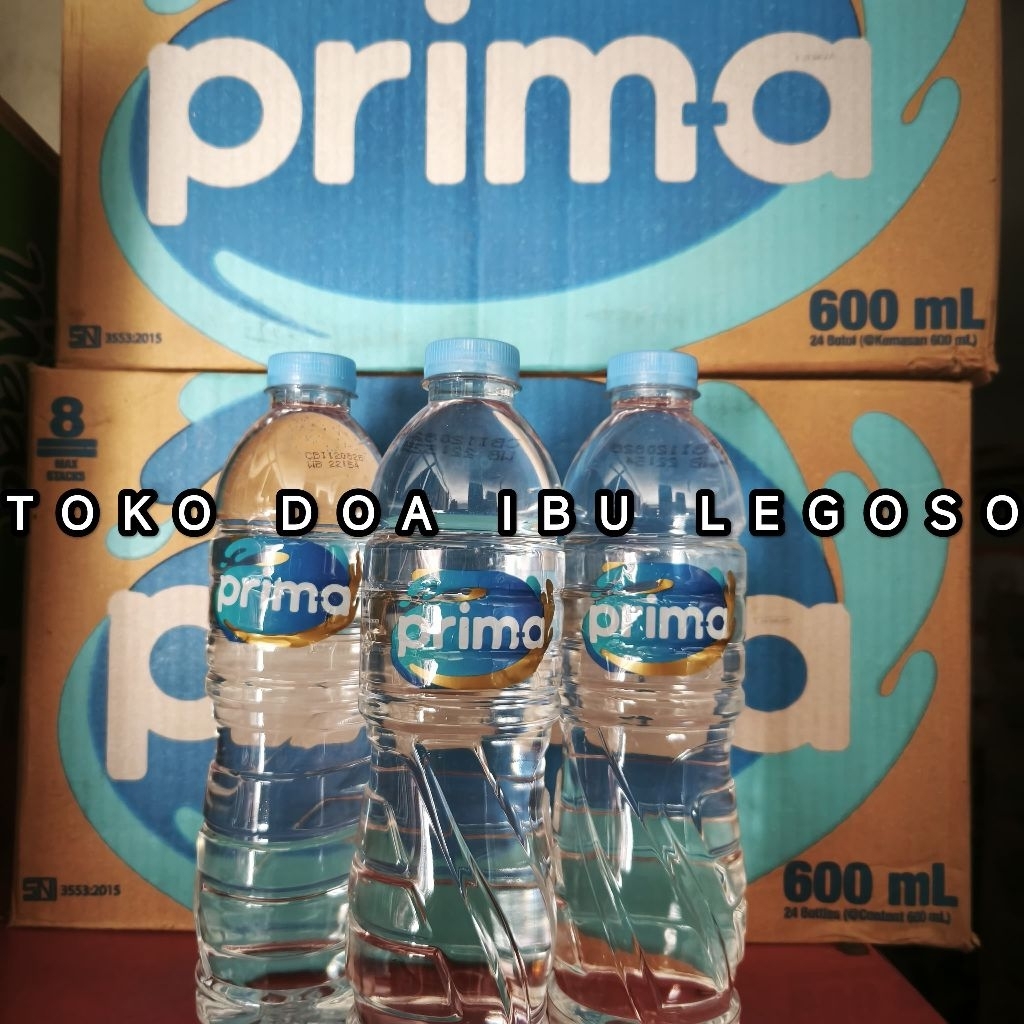 Jual PRIMA 600ML 1X24 / AIR MINERAL PRIMA 600 ML / PRIMA 600ML 1 DUS ...