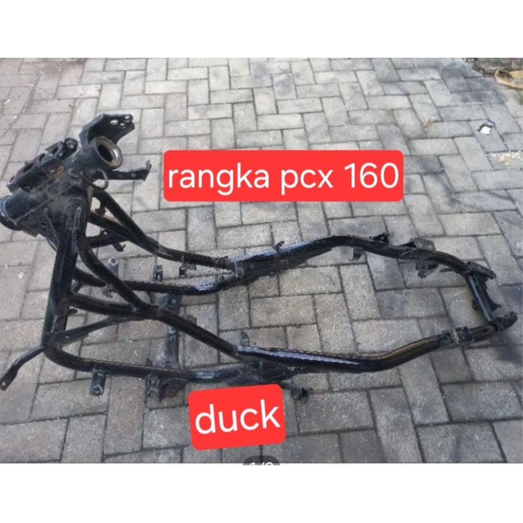 Jual frame rangka pcx 150 160 normal original second | Shopee Indonesia